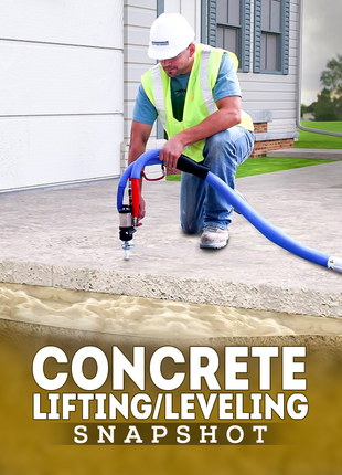 Concrete Lifting/Leveling Snapshot