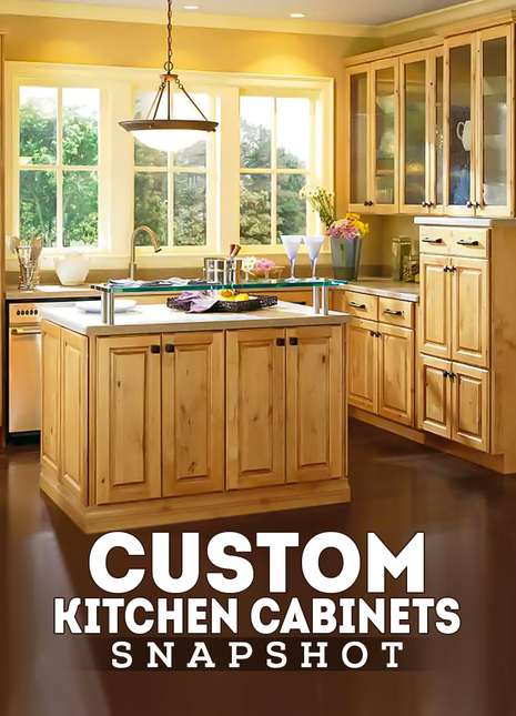 Custom Kitchen Cabinets Snapshot