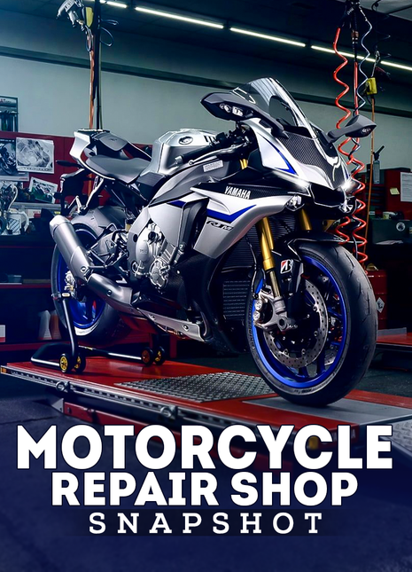Motorcycle Repair Shop Snapshot